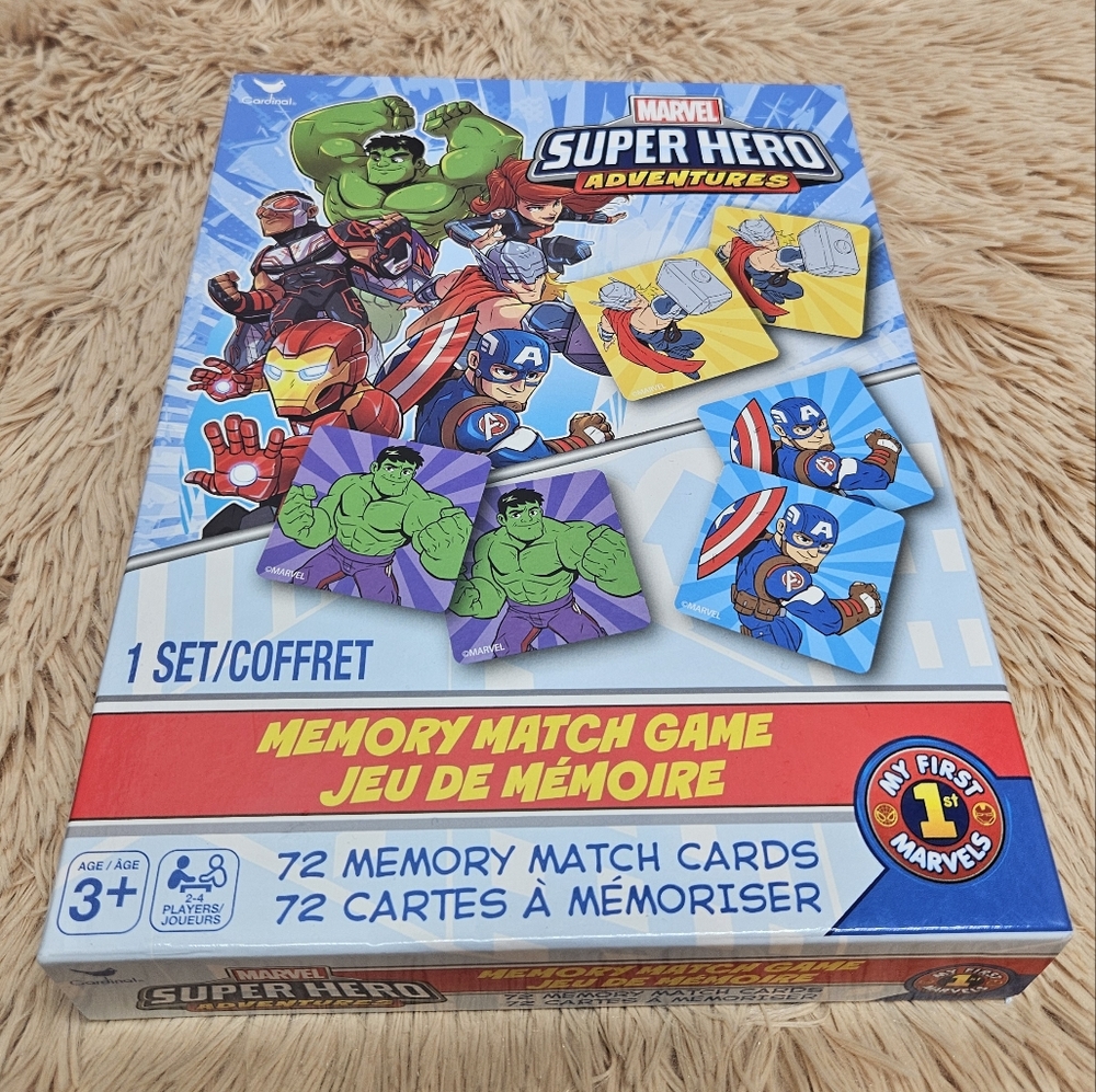 Marvel Super Hero Adventures Memory Match Game